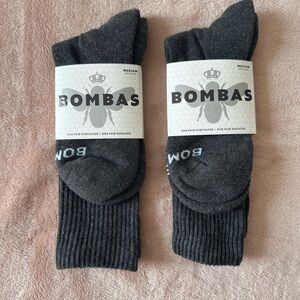 Bombas Men's Gray Socks